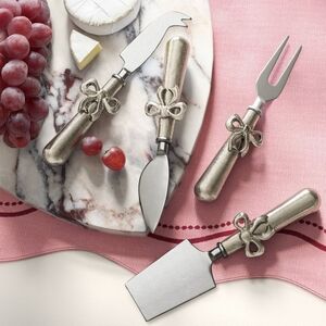 Target Threshold 4pk Bow Cheese Tool Set Silver Stainless Steel New In Box Rare